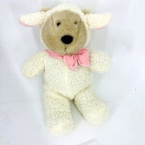 Starbucks 10th Edition Bearista Collection 1999 Bear Lamb Sheep Plush 11" VTG